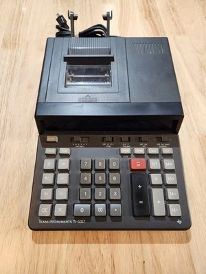 Vintage TEXAS INSTRUMENTS TI-5315 Gray Desk Calculator Tested & Working - Image 1 of 4