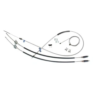 Parking Brake Cable Kit Complete Long Bed Leaf Rear 1969-72 C20 C25 C2500 SS - Picture 1 of 8