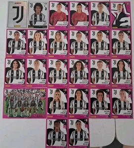 FIGURINE PANINI CALCIATRICI 2024 2025 25 SQUADRA COMPLETA JUVENTUS WOMAN 26... - Imagen 1 de 1