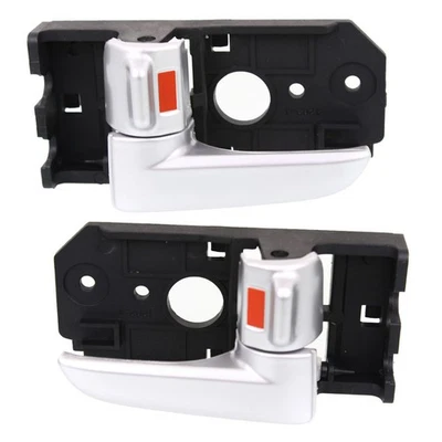 For Kia Spectra5 2005-2009 Interior Door Handle Driver and Passenger Side | Pair - Image 1 of 4