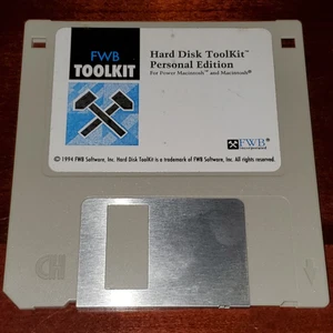Vintage Software FWB Hard Disk ToolKit For Macintosh - Floppy Only, Working - Picture 1 of 3