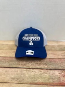 2024 World Series Champions Caps LA Dodgers Trucker Hat Champs Snapback Cap New - Picture 1 of 4