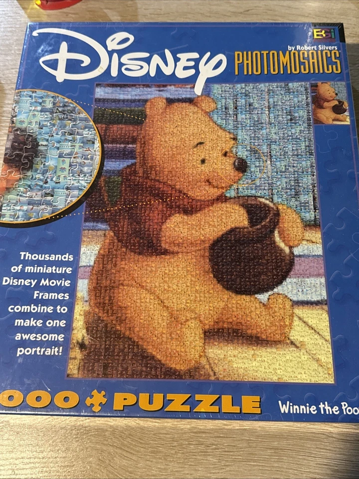 Rompecabezas Disney Photomosaics Winnie the Pooh 1000 piezas juegos de búfalo Foto 1 de 2