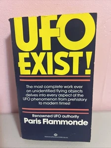 UFO Exist! Paris Flammonde 1987 80er Jahre Vintage Taschenbuch - Bild 1 von 4