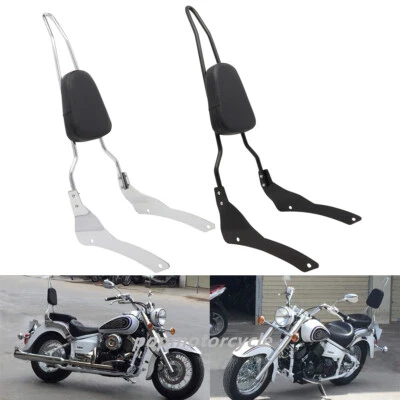 Respaldo barra Sissy para Yamaha V Star XVS400 XVS650 modelos clásicos 1998-2013 Foto 1 de 4