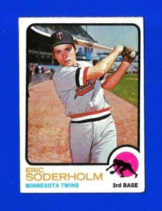1973 Topps SET BREAK HIGH #577 ERIC SODERHOLM RC EX/EXMINT MINNESOTA TWINS (SB5) - Bild 1 von 2