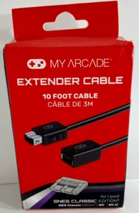 New My Arcade Extender Cable 10 Foot Cable For NES Classic Edition or Wii/Wii U - Picture 1 of 5