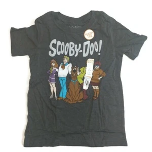 Jumping Beans Scooby-Doo Fred Velma & Shaggy Short Sleeve T-Shirt Gray Size 7 - Picture 1 of 4