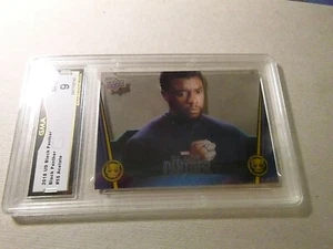 BLACK PANTHER 2018 UPPER DECK BLACK PANTHER ACETATE # 55 GRADED 9 L@@@K - Picture 1 of 2