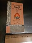 1 Vintage Sherwin-Williams Brochure Pamphlet Mid Century MCM Paint Design SWP
