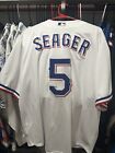 Texas Rangers White Jersey Corey Seager XL Only Used Once At World Series Parade