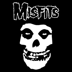 The Misfits Horror Punk Band Logo Wall Art Sticker  Cut Matt Vinyl No Backgroud