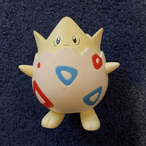 Togepi Pokemon Sofubi Soft Vinyl 4" Figure Japan - Nintendo - Read Description Cover
