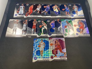 17 CARD 2020-21 MOSAIC BASKETBALL ROOKIE COLOR BASE LOT