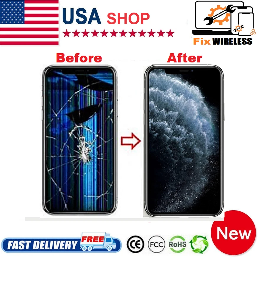 Apple iPhone 11 Pro Max Screen / LCD repair service mail in turnround 📦 📭 - Image 1 of 1