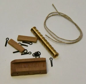 Spanish Cannon & Carriage kit 30mm for Model Boat fittings, Dioramas Wargaming - Picture 1 of 1