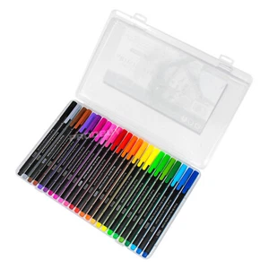 Brush Stroke 24 Art Pens Artist Handwriting Drawing Markers For Adults Children - Picture 1 of 6
