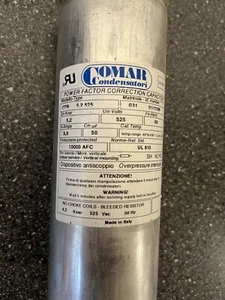 Comar Condensatori Power Factor Correction Capacitor 5.2 Kvar 525V - Afbeelding 1 van 4