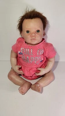 Bountiful Baby Reborn Baby Girl Doll  Rooted Veining Weighted 2009 - Image 1 of 4