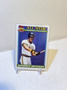 Barry Bonds 1991 Topps All Star #401 Pirates