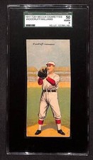 1911 Mecca Double Folders T201 #NNO Sam Woodruff / Otto Williams (EC) SGC 4 VGEX