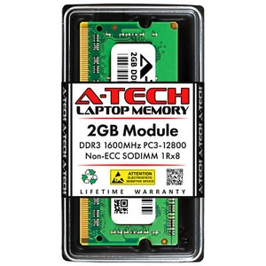 2GB DDR3-1600 SODIMM Lenovo 0A65722 Equivalent Laptop Memory RAM - Picture 1 of 2