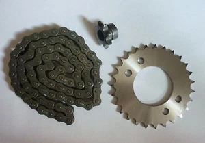 Zahnrad Kettenrad Ritzel KIT Rasentraktor Differential SABO Clipper - Picture 1 of 2