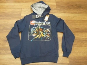NEW LOOK THUNDERCATS HOODED CASUAL TOP MEN'S TEEN'S SIZE S 36" CHEST NEW TAGGED - Picture 1 of 3