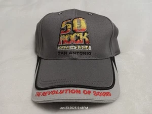 Hard Rock Cock - CAFÉ SAN ANTONIO Gorra "50 Años de Rock" 1954-2004 NUEVO - Imagen 1 de 6