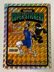 Stephen Curry Manga Notorious Ninja 2025 VeeFriends Super Adesivi Crossover - Foto 1 di 2