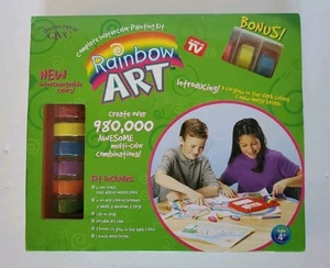 Kit de pintura acuarela arte arco iris QVC 90 vintage NUEVO SELLADO - Imagen 1 de 7