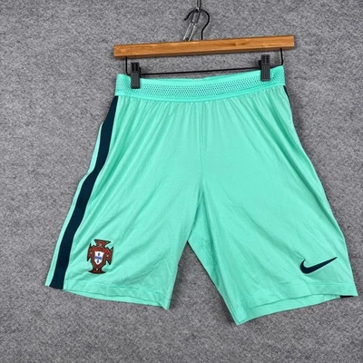 Pantalones Cortos Nike Para Hombre Pequeños S Verdes FPF Fútbol Portugués Federaton Dri-Fit Foto 1 de 4