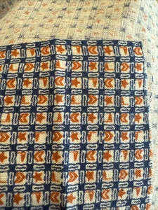 SACCO FARINA MANGIME VINTAGE GRANDE APERTO ROSSO E BLU - Foto 1 di 14