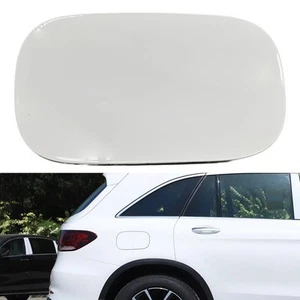 White Rear Door Fuel Filler Cap Tank Gas Cover Fit For Mercedes GLC C253 New - Picture 1 of 4