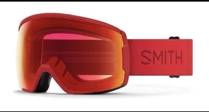 Smith Proxy Occhiali da Neve Montatura Lava, Chromapop Fotocromatica Lente a Specchio Rosso Nuovi - Foto 1 di 5