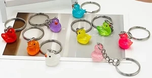 Llavero Luminoso Pequeño Pato, Dijes Llavero / Monedero Dije Elige Color - Imagen 1 de 1