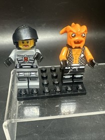 LEGO Space Police 3 Minifigures Alien Kranxx & Officer 9 (sp093 sp107) 5970 5794