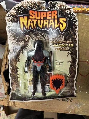 De colección Tonka (1987) Super Naturals Burnheart Evil Warrior Sin usar, en caja Foto 1 de 3