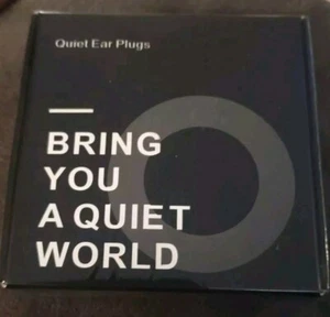 Quiet Earplugs - Sleeping Ear Plugs - Black Brand New - Picture 1 of 6