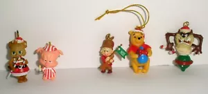 Hallmark Miniature Ornaments TAZ- ELMER FUDD- POOH- - Picture 1 of 3