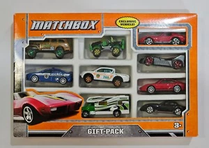 2012 MATCHBOX 9-CAR GIFT PACK EXCLUSIVE SET (RARE RED PORSCHE TURBO!) WOW! 🔥 - Picture 1 of 4