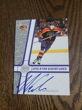 2002-03 Stadium Club Ilya Kovalchuk Lone Star Signatures Auto # LS-IK Atlanta 