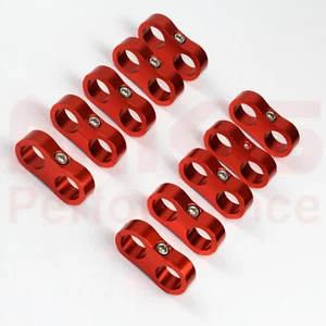 AN8 8-AN 8 Rubber Hose Separator Line Cable mount wire Bracket 16.3mm 10pcs - Bild 1 von 4