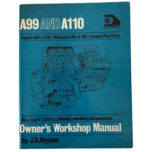 Austin A40 A50 A55 A99 A110 Vintage Workshop Manuals Pair Classic Car Books - Picture 1 of 12