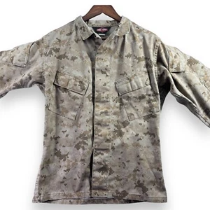 Tru Spec Jacket Men's Small S Brown Full Zip Digital Camo Military Coat Outdoor - Picture 1 of 10
