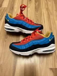 Nike Air Max 95 Now GS ‘Crimson Blue’ Size 7Y AV2289-600 - Picture 1 of 7