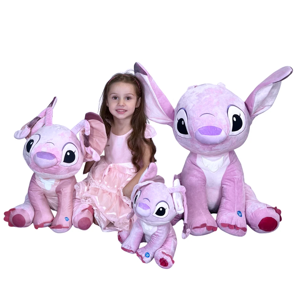 Lilo & Stitch Gigante Peluche Angel 70cm 50cm 35cm Con Suono Disney