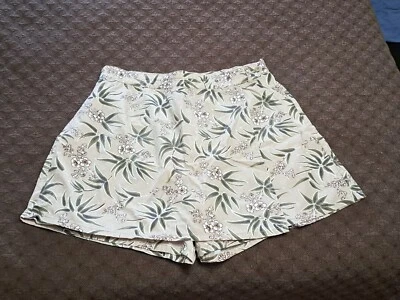 EXCELENTE SKORT MUJER BLANCO CIERVO PLUS BEIGE ESTAMPADO FLORAL TALLA 16W Foto 1 de 4