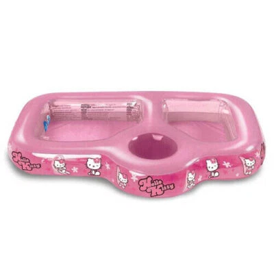 Schwimmbad Baby Aufblasbar hello Kitty Sand Wasser Rosa 90cm Meer Garten Außen - Bild 1 von 2