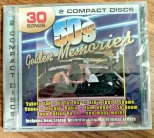 50's Golden Memories 2 Compact Discs set Audio CD 2014 New Sealed! - Picture 1 of 2
